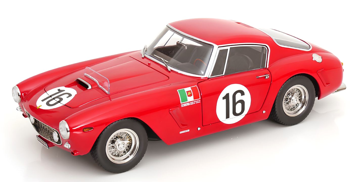 Ferrari 250 GT Swb Competizione #16 24H LE Mans 1961 DS Modellismo Ferrari 250 GT Swb Competizione scala 1/12