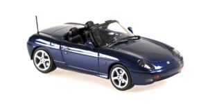 Fiat Barchetta Dark Blue Metallic scala 1/43
