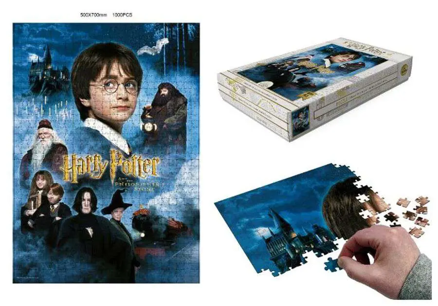 HP Philosopher Stone Poster 1000PCS Puzz DS Modellismo HP Philosopher Stone Poster 1000PCS Puzz