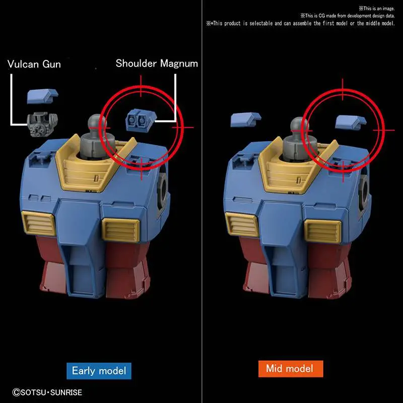 HG Gundam RX-78-02 Origin 1/144 DS Modellismo Hg Gundam RX-78-02 Origin scala 1/144