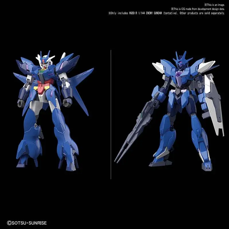 HGBDR New Enemy Gundam 1/144 DS Modellismo Hgbdr Enemy Gundam scala 1/144