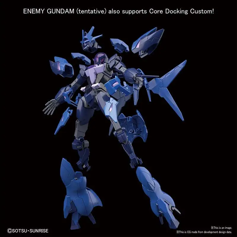HGBDR New Enemy Gundam 1/144 DS Modellismo Hgbdr Enemy Gundam scala 1/144