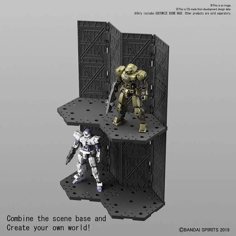 Customize Scene Base DS Modellismo Customize Scene Base BANDAI MODEL KIT GUNPLA