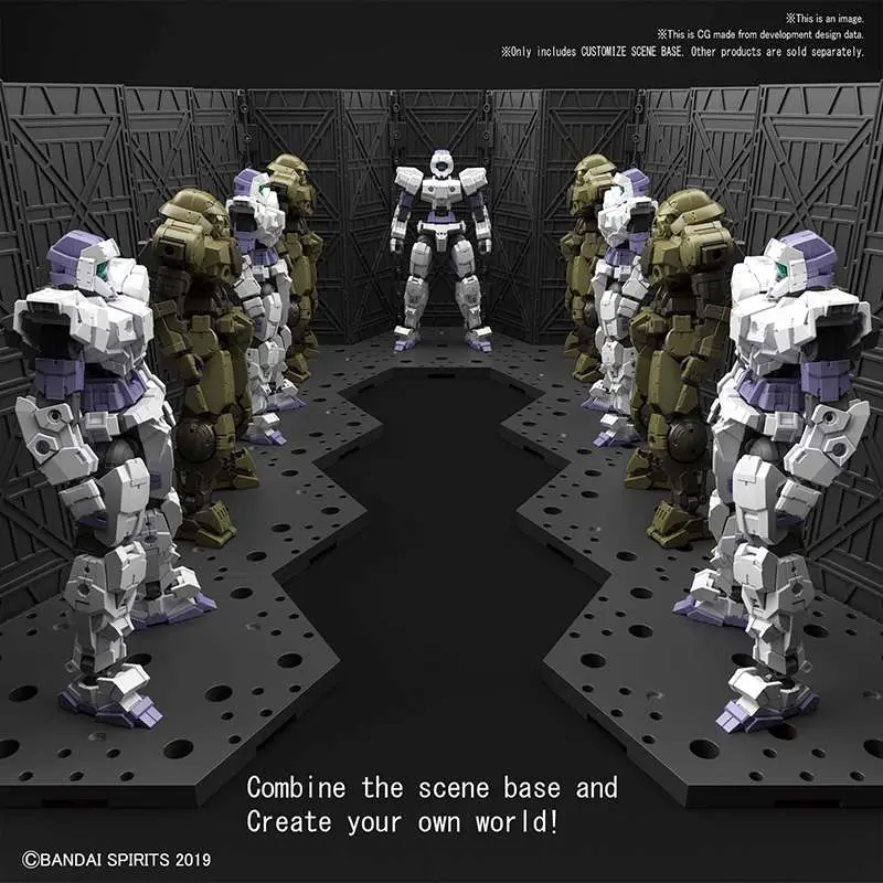Customize Scene Base DS Modellismo Customize Scene Base BANDAI MODEL KIT GUNPLA