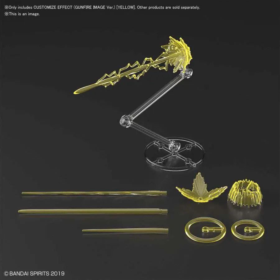 Customize Effect Gunfire Image Yellow DS Modellismo Customize Effect Gunfire Image Yellow