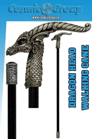 Horned Dragon Decorative Walking Cane