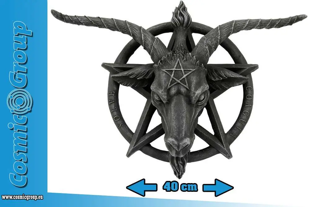 Baphomet Wall Plaque DS Modellismo Baphomet Wall Plaque NEMESIS NOW