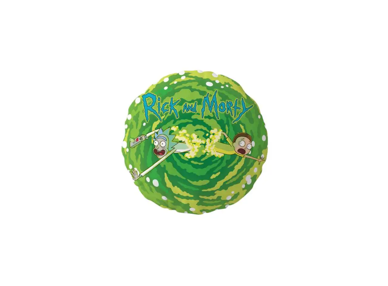 Cuscino Rick Y Morty Logo Round DS Modellismo Cuscino Rick Y Morty Logo Round SD TOYS