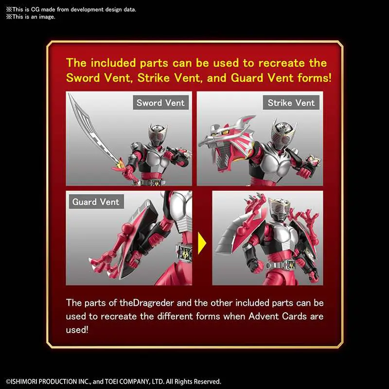 Figure Rise Masked Rider Ryuki DS Modellismo Rise Masked Rider Ryuki