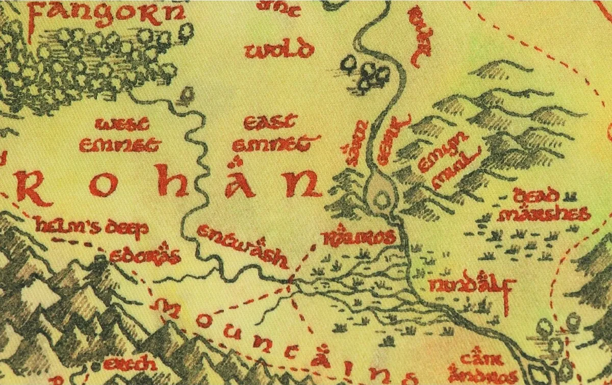 Grembiule Lotr Map DS Modellismo Grembiule Lotr Map