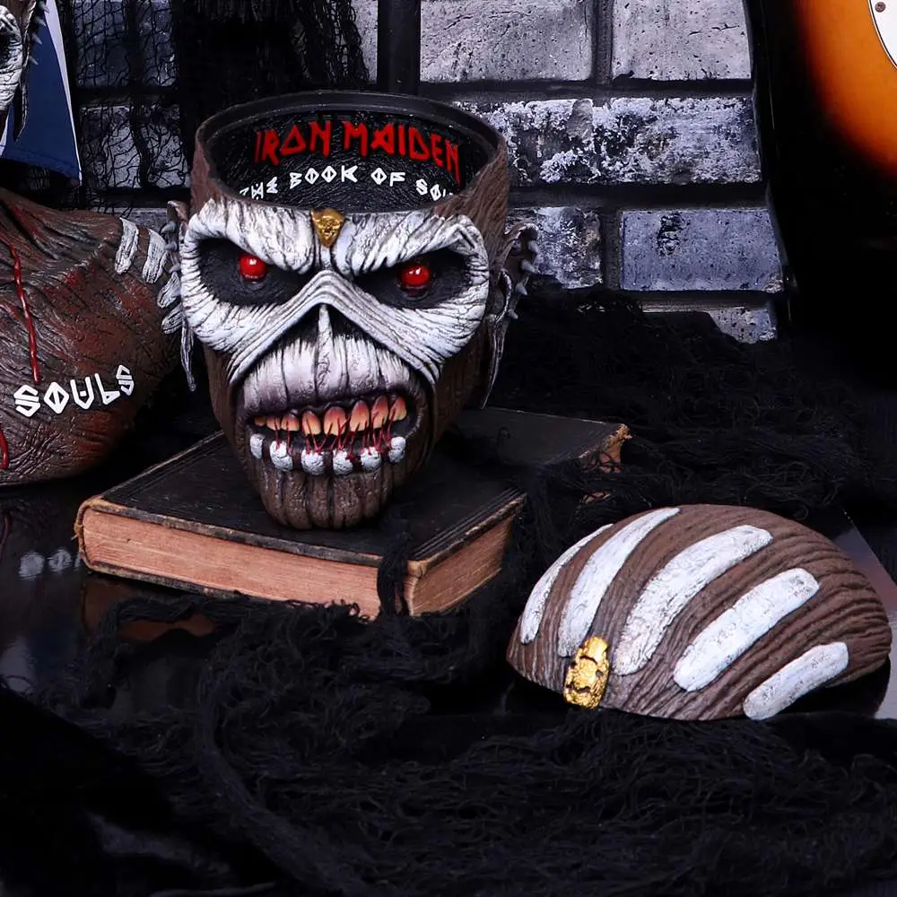 Iron Maiden the Book OF Souls Head Box DS Modellismo Iron Maiden Book Souls Head Box NEMESIS NOW