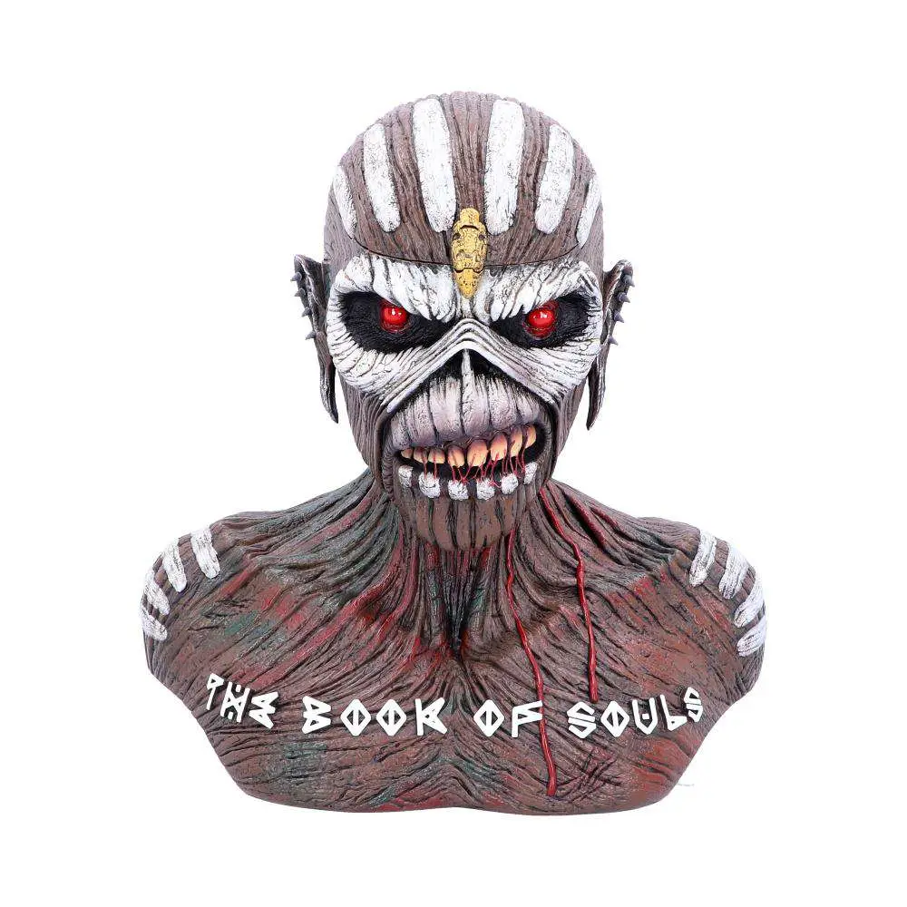 Iron Maiden the Book OF Souls Bust Box DS Modellismo Iron Maiden Book Souls Bust Box NEMESIS NOW