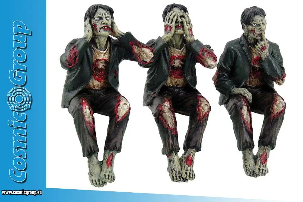 See NO Hear NO Speak NO Evil Zombies DS Modellismo See No Hear No Speak No Evil Zombies