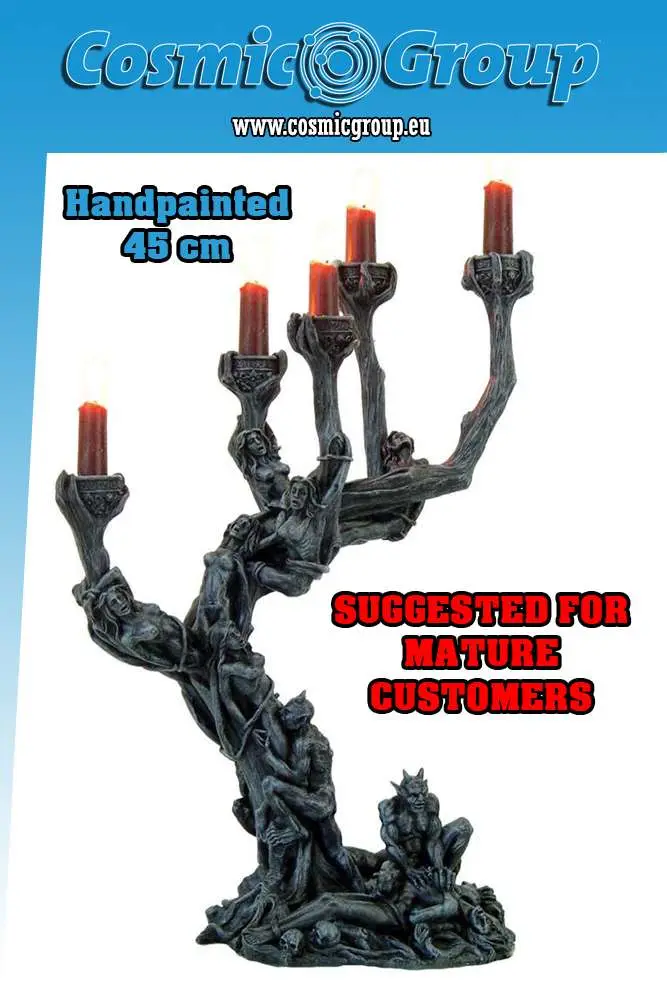 Porta candele Hells Demons 45 cm DS Modellismo Porta candele Hells Demons