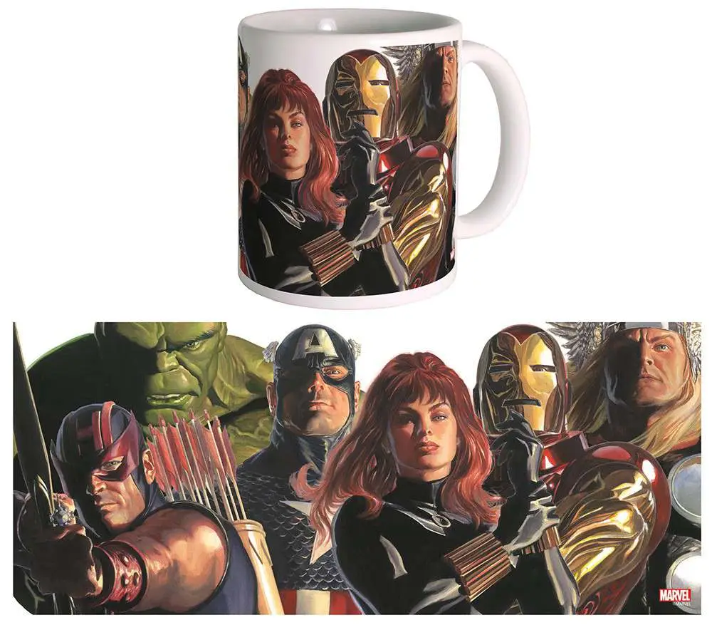 Tazza Alex Ross the Avengers DS Modellismo Tazza Alex Ross Avengers SEMIC