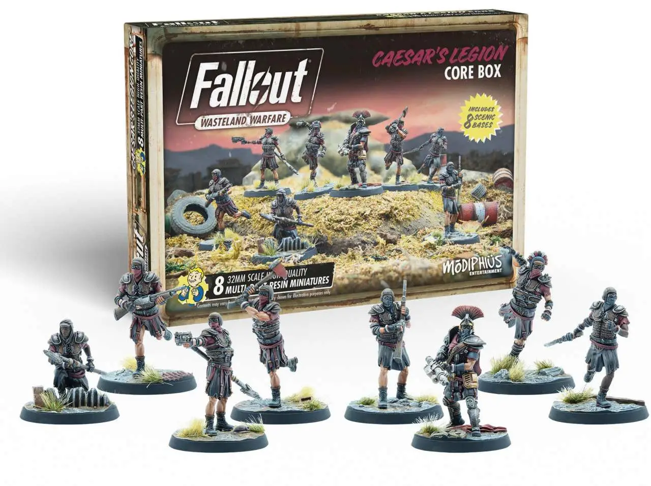 FWW New Vegas Caesars Legion Core Box DS Modellismo Fww Vegas Caesars Legion Core Box MODIPHIUS