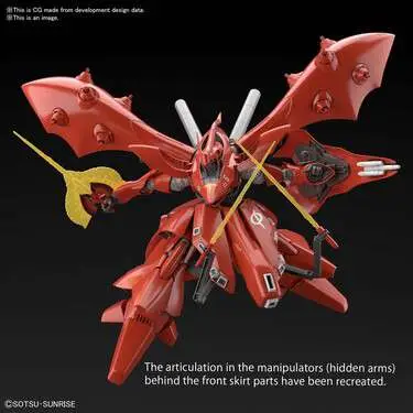 HGUC Nightingale 1/144 DS Modellismo Hguc Nightingale scala 1/144