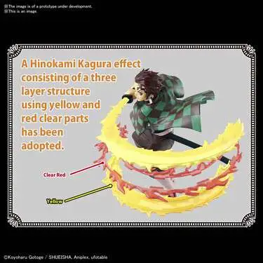 Demon Slayer Tanjiro Kam Hinokami Kagura DS Modellismo Demon Slayer Tanjiro Kam Hinokami Kagura