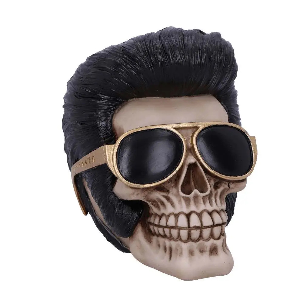 Decorazione The King OF Rock Skull 17 cm DS Modellismo Decorazione King Rock Skull NEMESIS NOW
