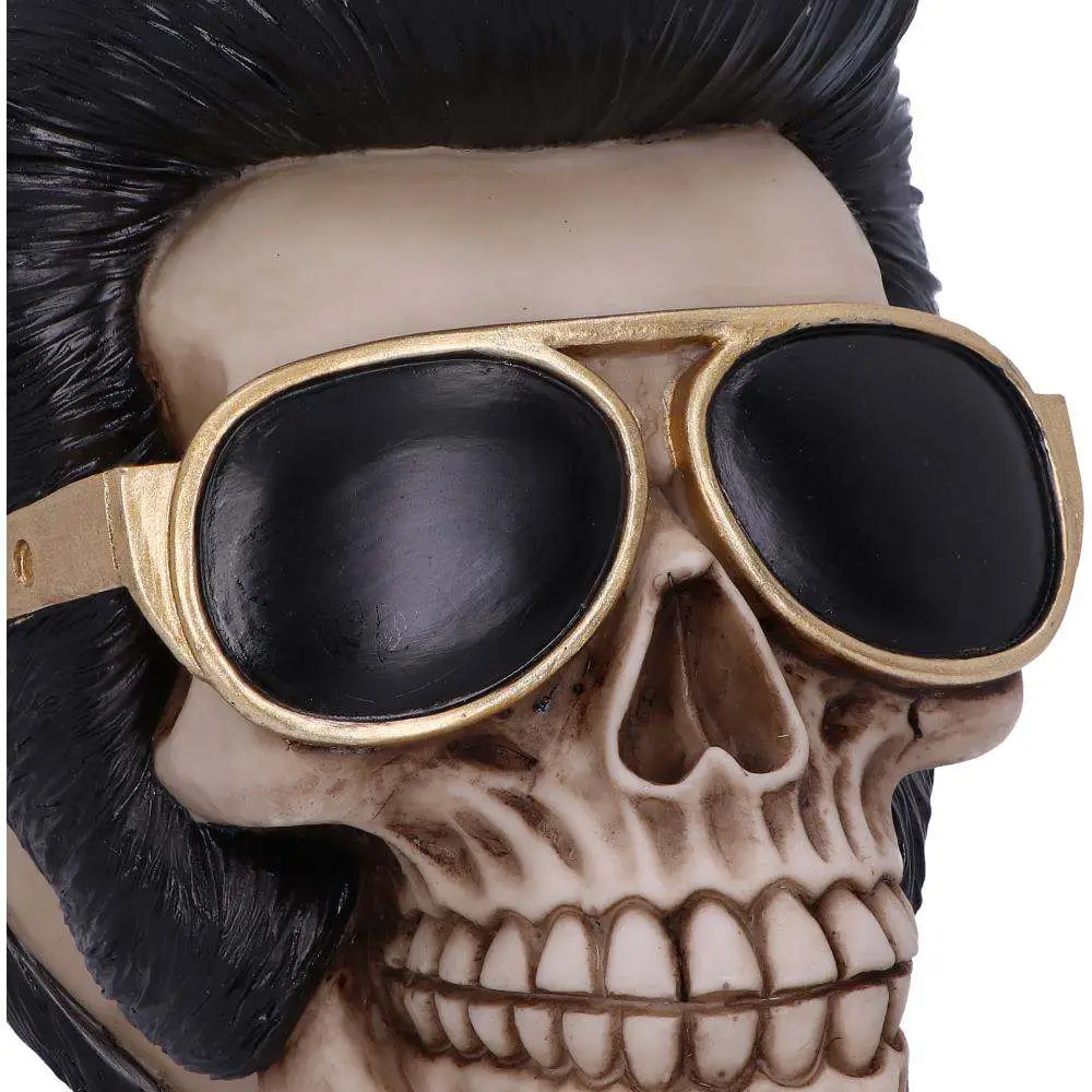 Decorazione The King OF Rock Skull 17 cm DS Modellismo Decorazione King Rock Skull NEMESIS NOW