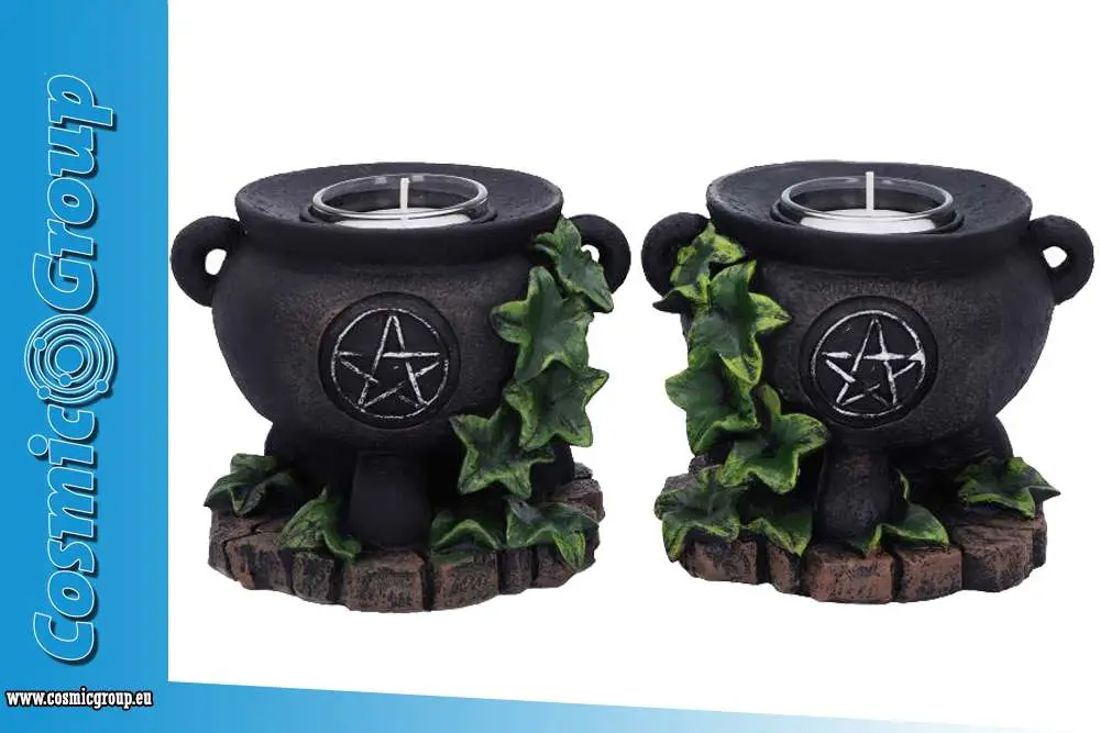 Porta candele Ivy Cauldron set da 2 DS Modellismo Porta candele Ivy Cauldron da 2