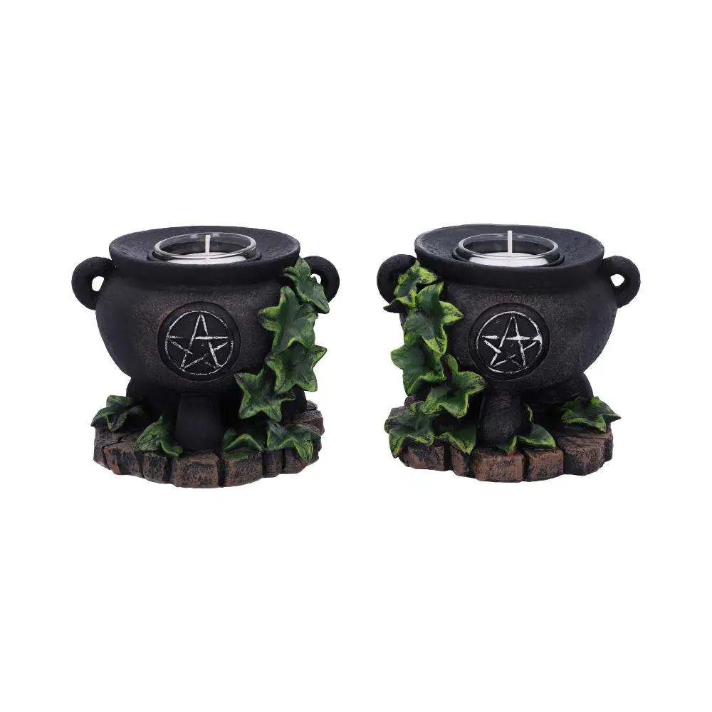 Porta candele Ivy Cauldron set da 2 DS Modellismo Porta candele Ivy Cauldron da 2