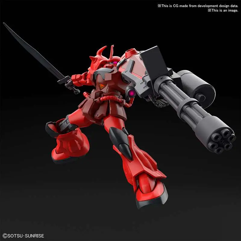 HG Gouf Crimson Custom 1/144 DS Modellismo Hg Gouf Crimson Custom scala 1/144