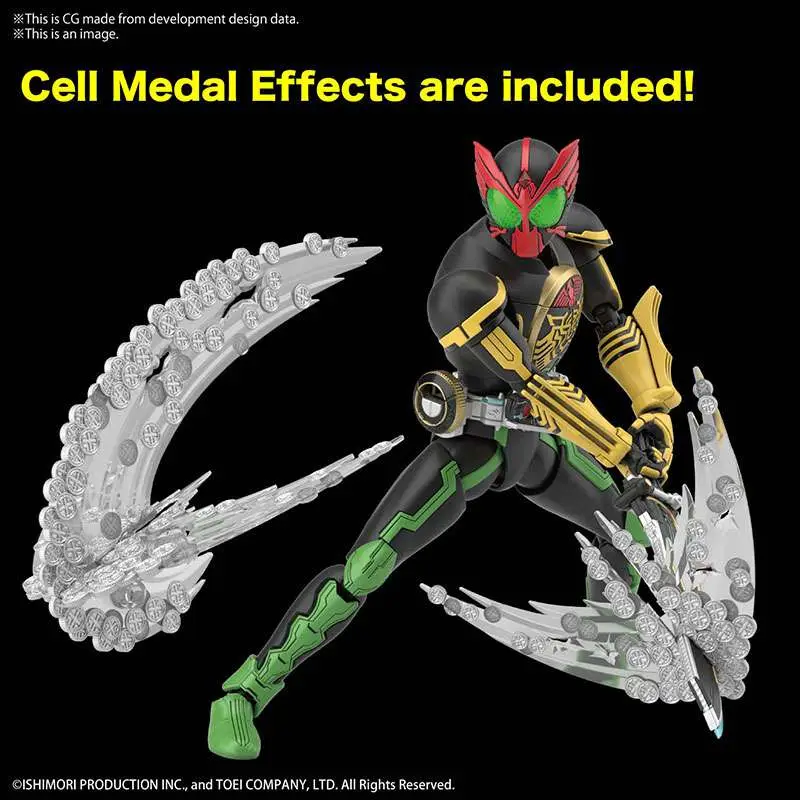 Figure Rise Kamen Rider Ooo Tatoba Combo DS Modellismo Rise Kamen Rider Ooo Tatoba Combo