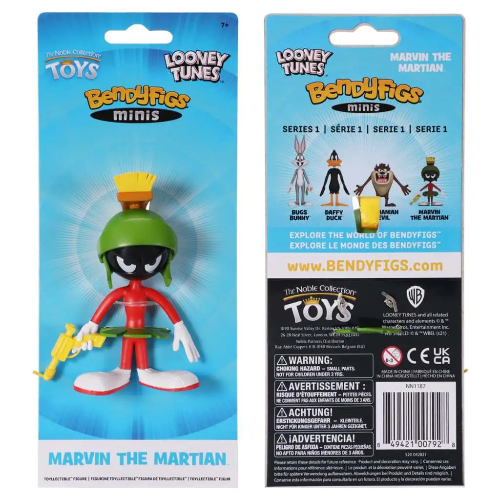 Looney Tunes Marvin Mini Bendyfig DS Modellismo Looney Tunes Marvin Mini Bendyfig