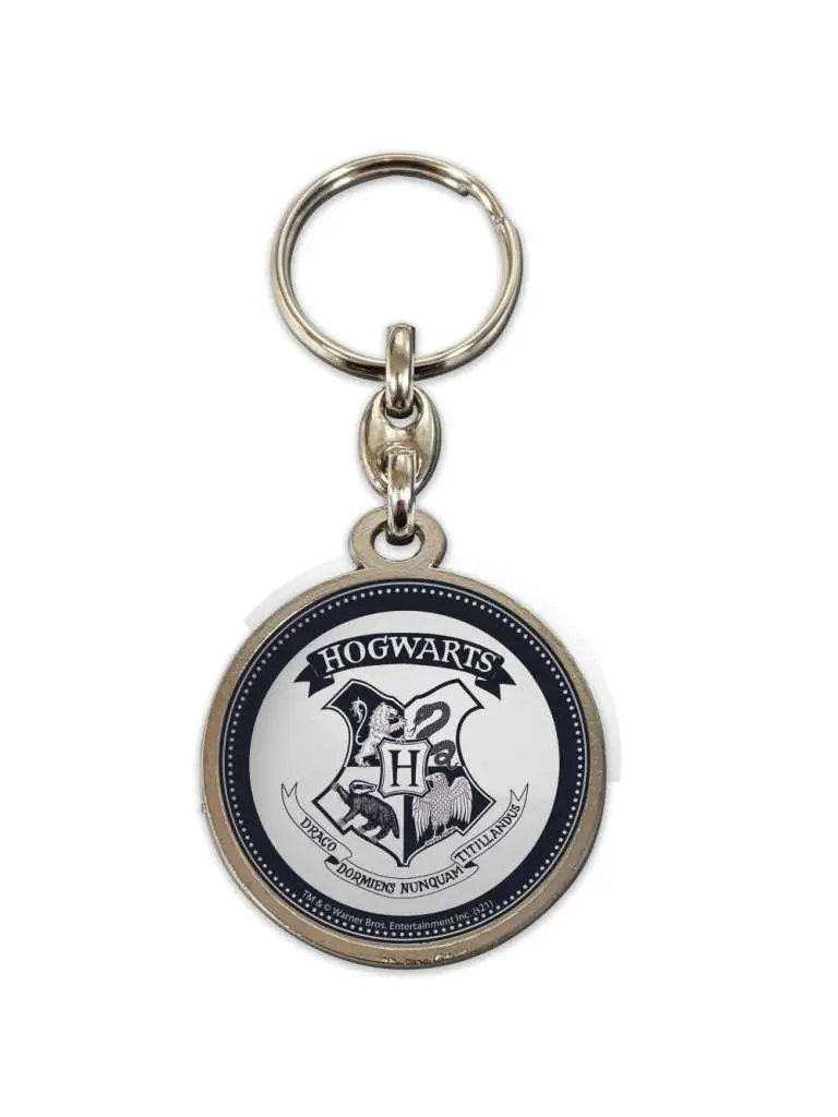 Portachiavi in metallo HP Hogwarts Shields Round DS Modellismo Portachiavi in metallo HP Hogwarts Shields