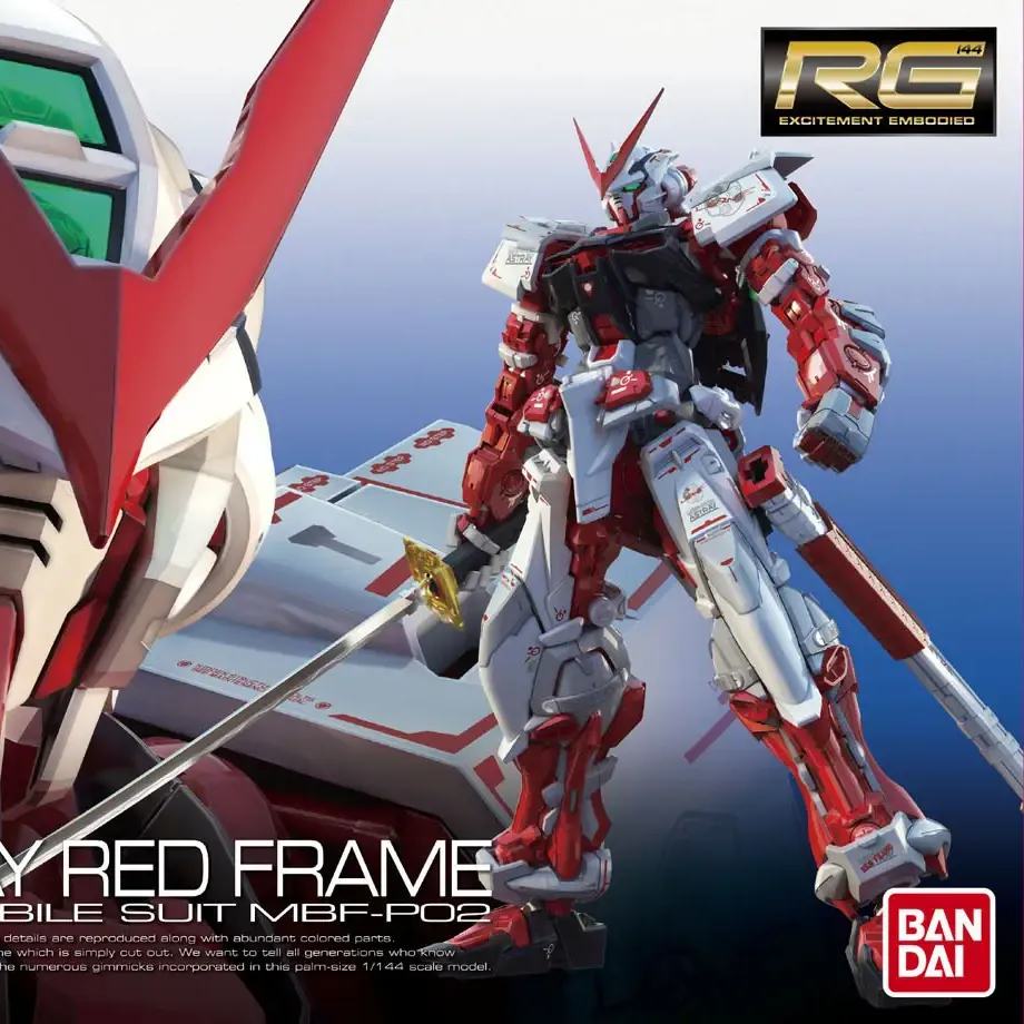 RG Gundam Astray Red Frame 1/144 DS Modellismo Rg Gundam Astray Red Frame scala 1/144