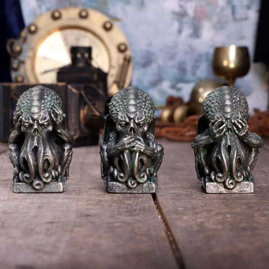 Three Wise Cthulhu DS Modellismo Three Wise Cthulhu NEMESIS NOW
