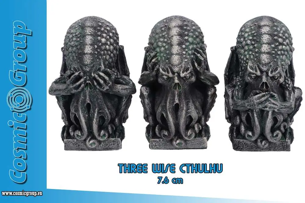 Three Wise Cthulhu DS Modellismo Three Wise Cthulhu NEMESIS NOW