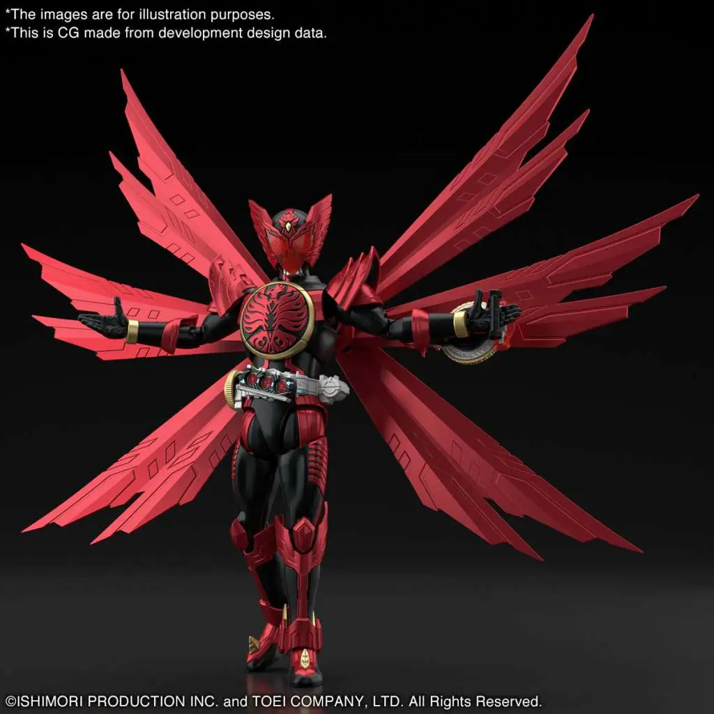 Figure Rise Kamen Rider Ooo Tajadoru Com DS Modellismo Rise Kamen Rider Ooo Tajadoru Com