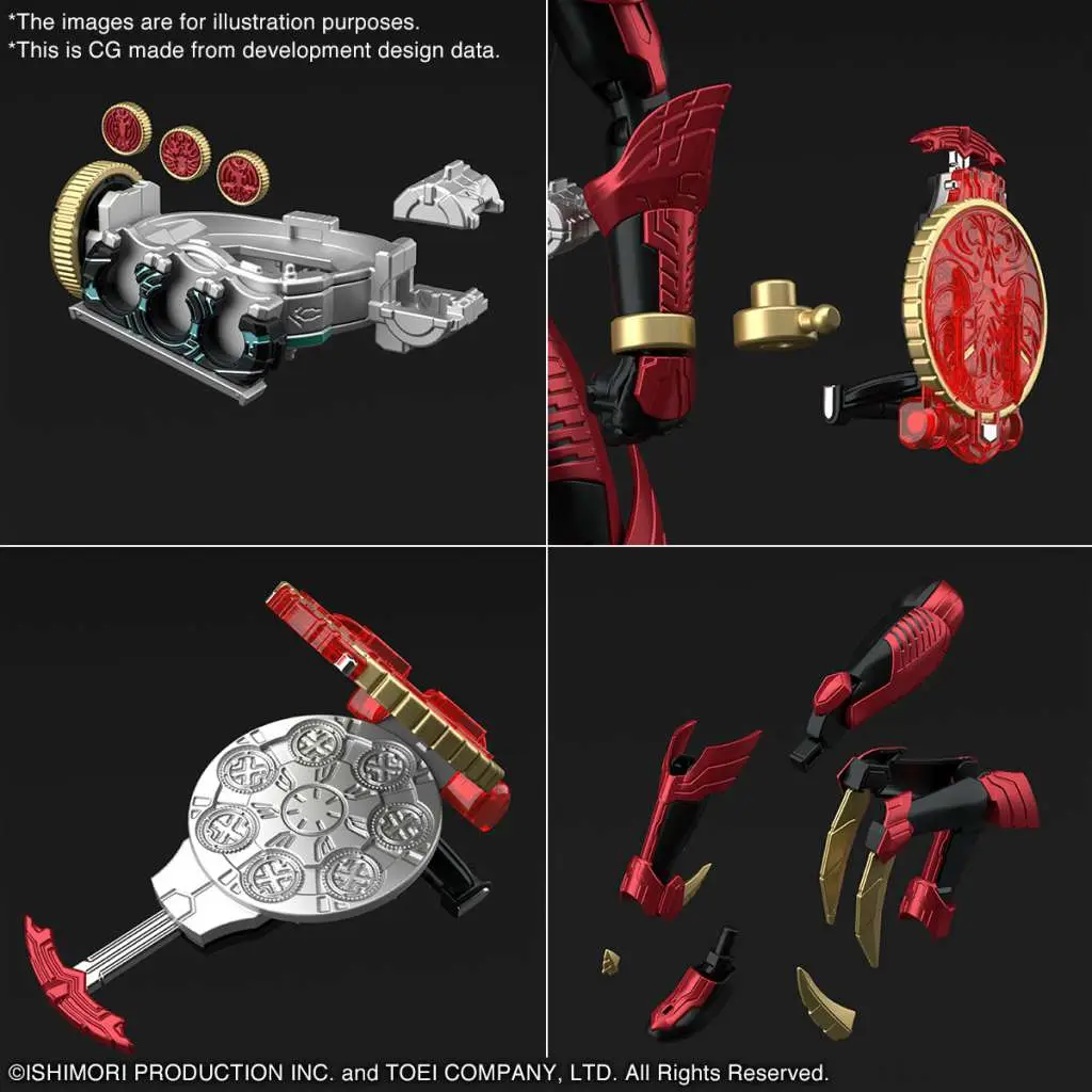 Figure Rise Kamen Rider Ooo Tajadoru Com DS Modellismo Rise Kamen Rider Ooo Tajadoru Com