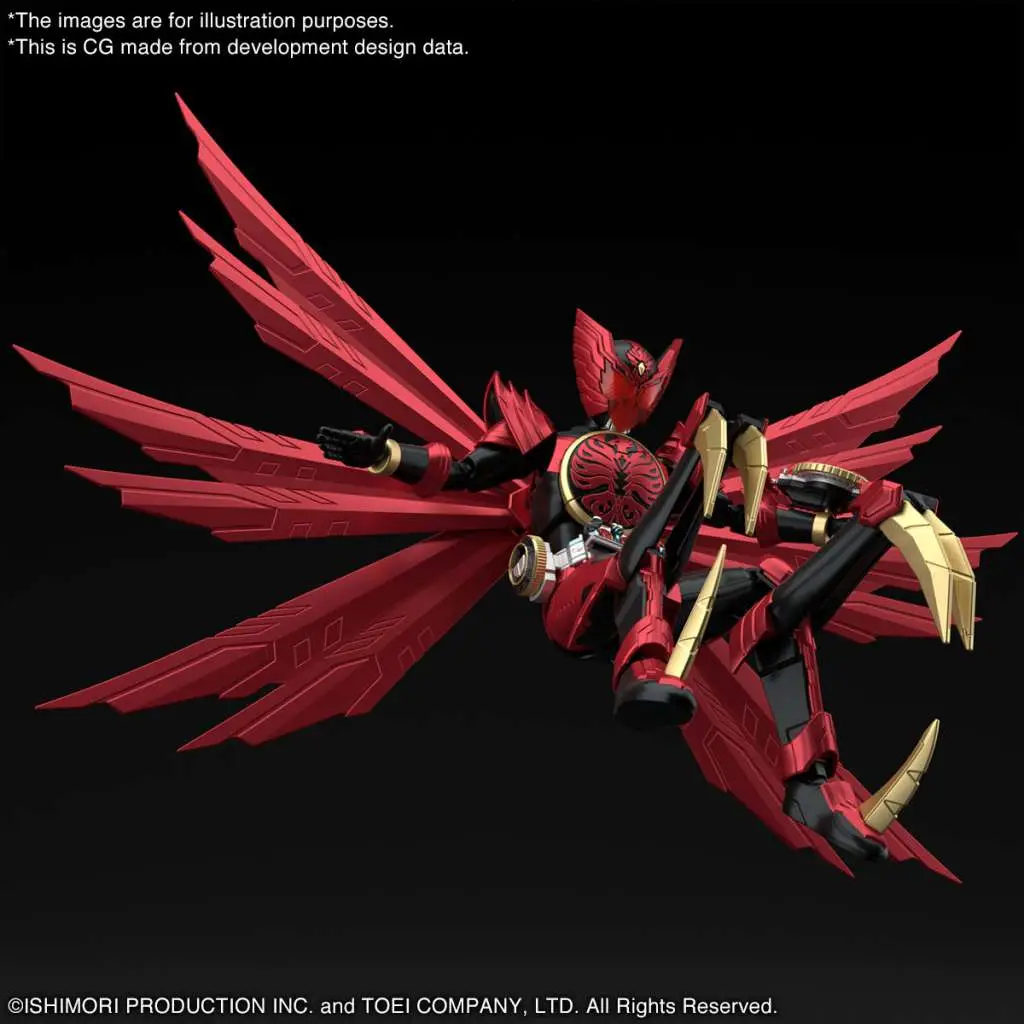Figure Rise Kamen Rider Ooo Tajadoru Com DS Modellismo Rise Kamen Rider Ooo Tajadoru Com