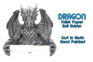 Dragon Toilet Paper Holder NEMESIS NOW