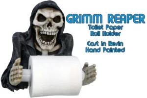 Grimm Reaper Toilet Paper Holder NEMESIS NOW