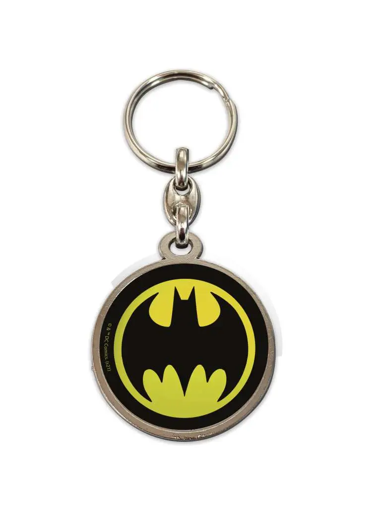 Portachiavi in metallo DC Batman Logo Round DS Modellismo Portachiavi in metallo Dc Batman Logo Round