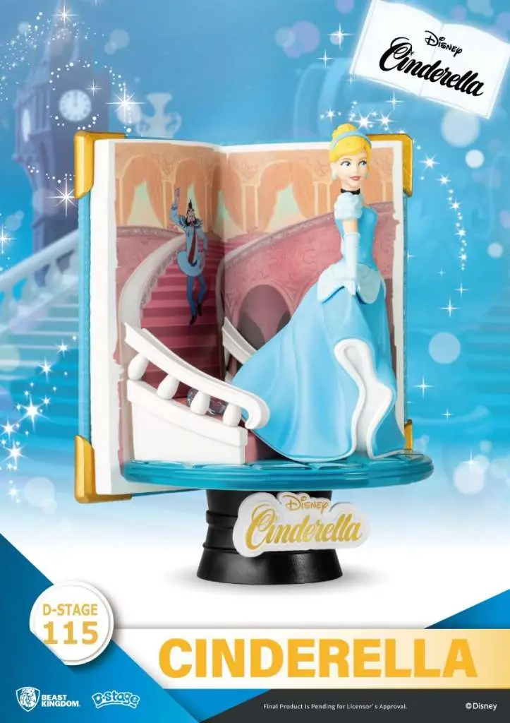 D-Stage Story Book Disney Cenerentola 115 DS Modellismo D-Stage Story Book Disney Cenerentola