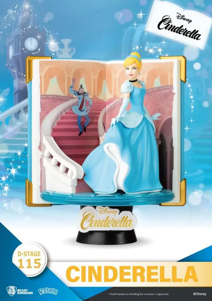 D-Stage Story Book Disney Cenerentola 115 DS Modellismo D-Stage Story Book Disney Cenerentola