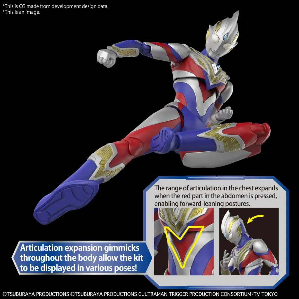 Figure Rise Ultraman Trigger Multi Type DS Modellismo Rise Ultraman Trigger Multi Type