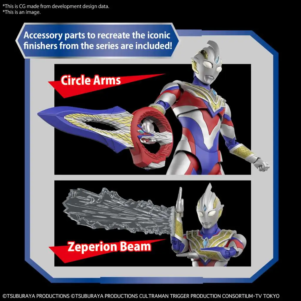 Figure Rise Ultraman Trigger Multi Type DS Modellismo Rise Ultraman Trigger Multi Type