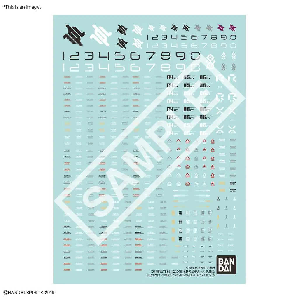 30MM Water Decals Multiuse 2 DS Modellismo 30MM Water Decals Multiuse 2