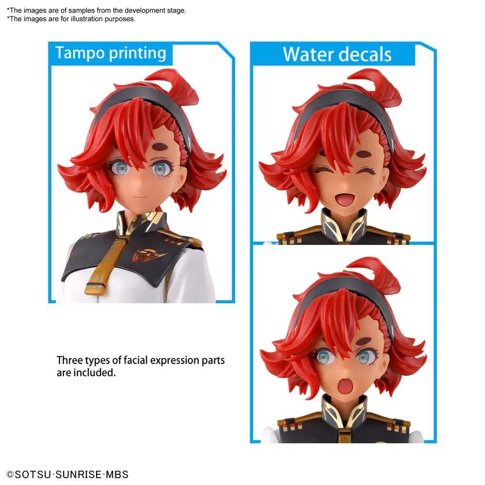 Figure Rise Suletta Mercury DS Modellismo Rise Suletta Mercury BANDAI MODEL KIT GUNPLA