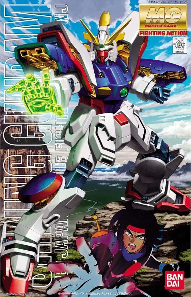 MG Gundam Shining 1/100 DS Modellismo MG Gundam Shining scala 1/100