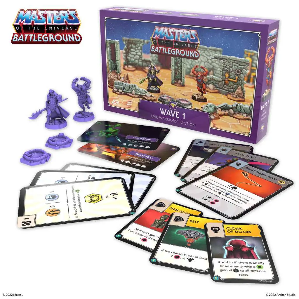 Motu:Battleground - Wave 1 - Evil Warriors Faction FRA DS Modellismo Motu:Battleground Wave 1 Evil Warriors