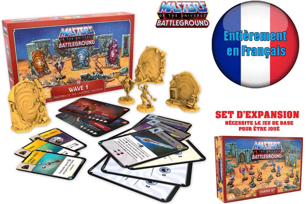 Motu:Battleground - Wave 1 - Masters Of The Universe Faction FRA DS Modellismo Motu:Battleground Wave 1 Masters Universe