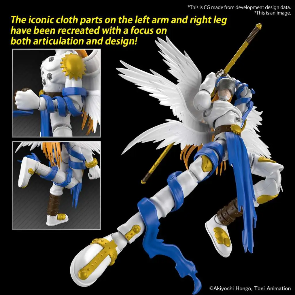 Figure Rise Angemon DS Modellismo Figure Rise Angemon BANDAI MODEL KIT GUNPLA