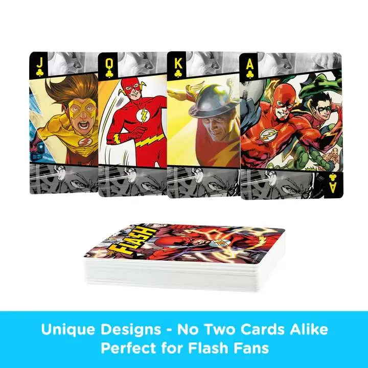 DC Comics the Flash Playing Cards DS Modellismo Dc Comics Flash Playing Cards AQUARIUS ENT